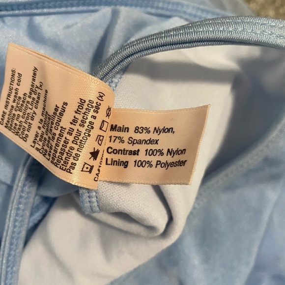 Mirella Dancewear Leotard Blue Tank Tutu Ballet Dress Girls Size 4-6 - Picture 6 of 7